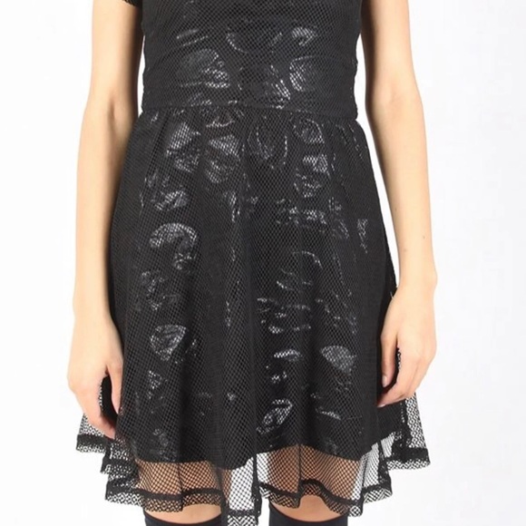 Iron Fist Skullz Club Mini Dress Size 2X - Picture 3 of 11